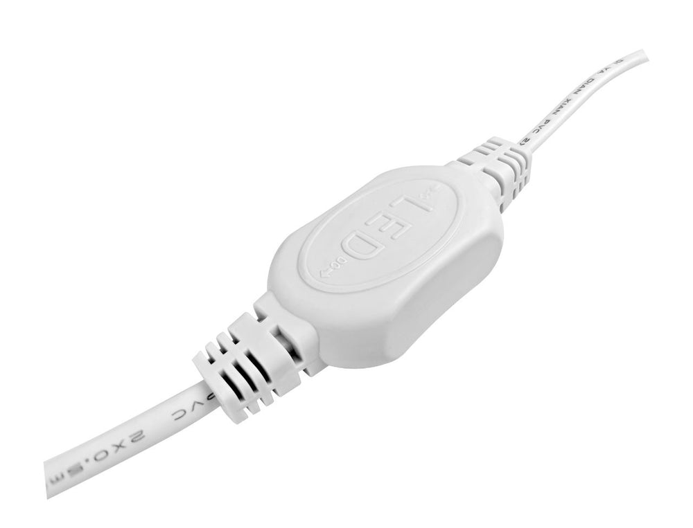 Corde lumineuse LED V1 avec prise EU 230V, 60 LED par mètre, design flexible 9 mm pour une installation facile