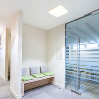 Plafonnier LED Spectrum 36W 230V montage en surface IP20 3000K 2600 lumens Boîtier blanc 430x430 mm