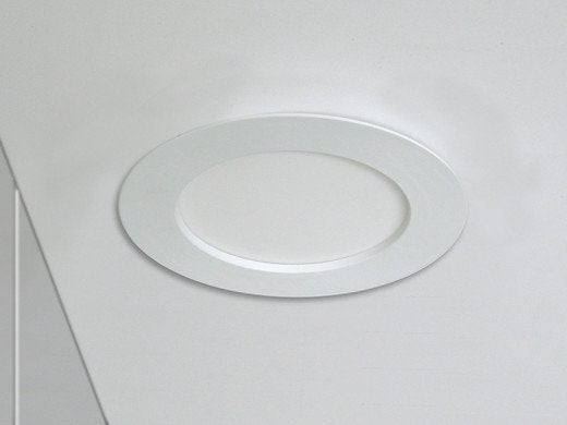 LCB LED recessed spot round aluminium 10.5W 3000K warm white IP20 CRI 80 cutout 74mm 220-240V CE RoHS