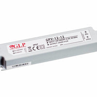 Adaptateur secteur LED 12V 12W, étanche IP67, GLP