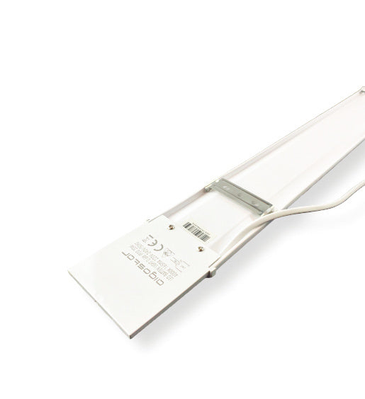 Aigostar réglette LED 120cm 40W 4000K lumière blanche éclatante IP20 puce Philips CRI 80 CE RoHS incl fixation