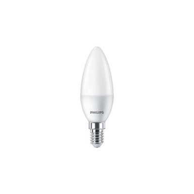 Philips CorePro bougie LED 2.8W équivalent 25W E14 2700K B35 givrée blanc chaud 250 lumens non dimmable