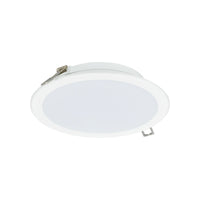 Philips LED Downlight 12W 1200 lumens 3000K 220-240V 110° White Round IP20/IP44 Ø175mm cutout 150mm