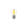 Philips LED P45 Clear Bulb E27 3.4W 40W Equivalent 2700K Warm White 470 lumens CRI 90 Dimmable