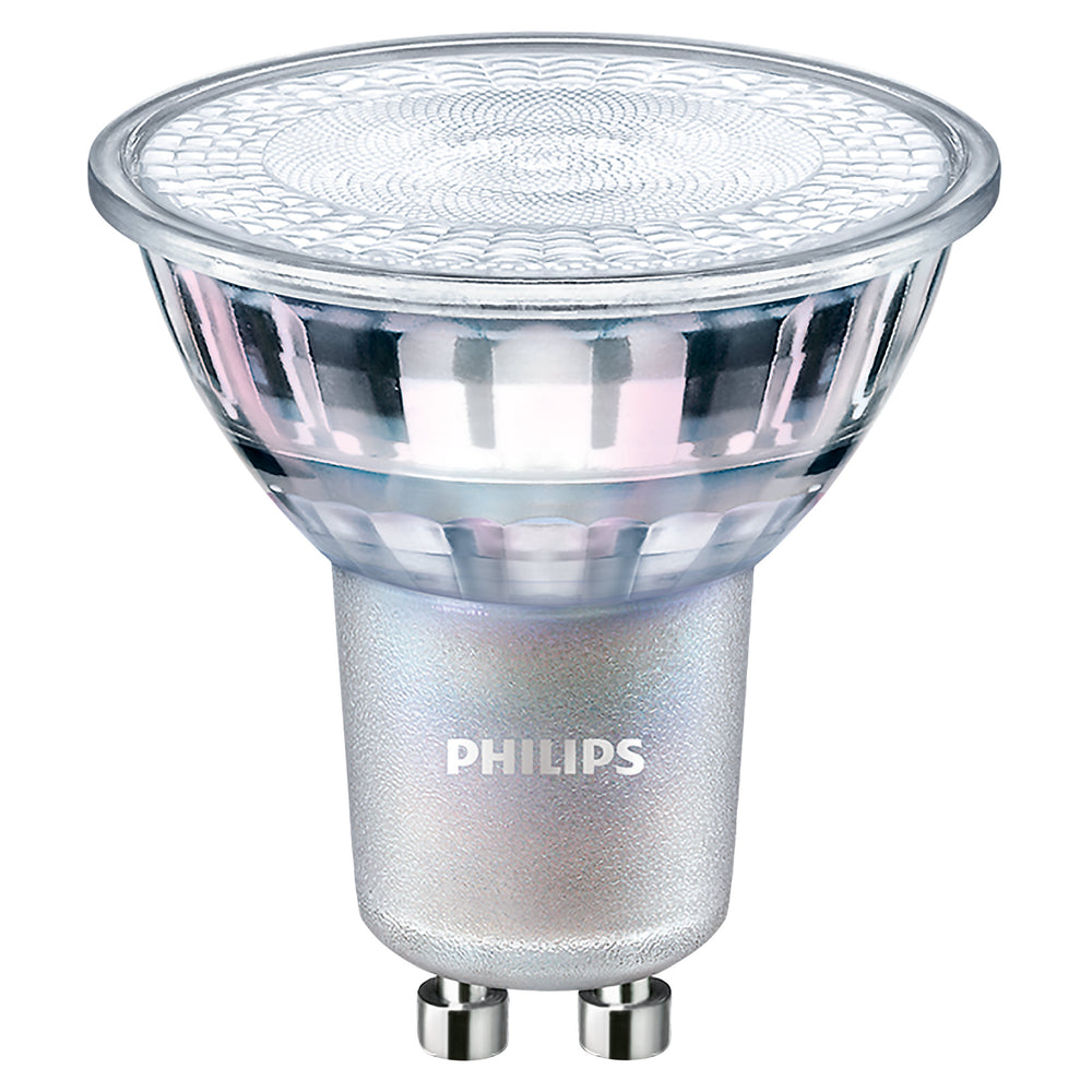 Philips MASTER Value LEDspot GU10 4.9W 2200K-2700K 355 lumens 36° beam 90CRI dimmable