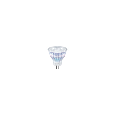 Philips CorePro LED spot GU4 MR11 2.3W 2700K 184 lumens 36D Warm White non-dimmable 12V CE RoHS