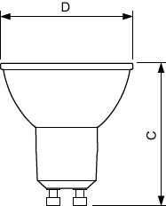 Philips MAS LED ExpertColor GU10 5.5W 4000K 400 lumens 36D spot dimmable CRI 97