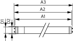 Philips CorePro LEDtube 1500mm T8 HO 24W 4000K G13 Dépoli 2700 lumens 240° Blanc Froid CE RoHS
