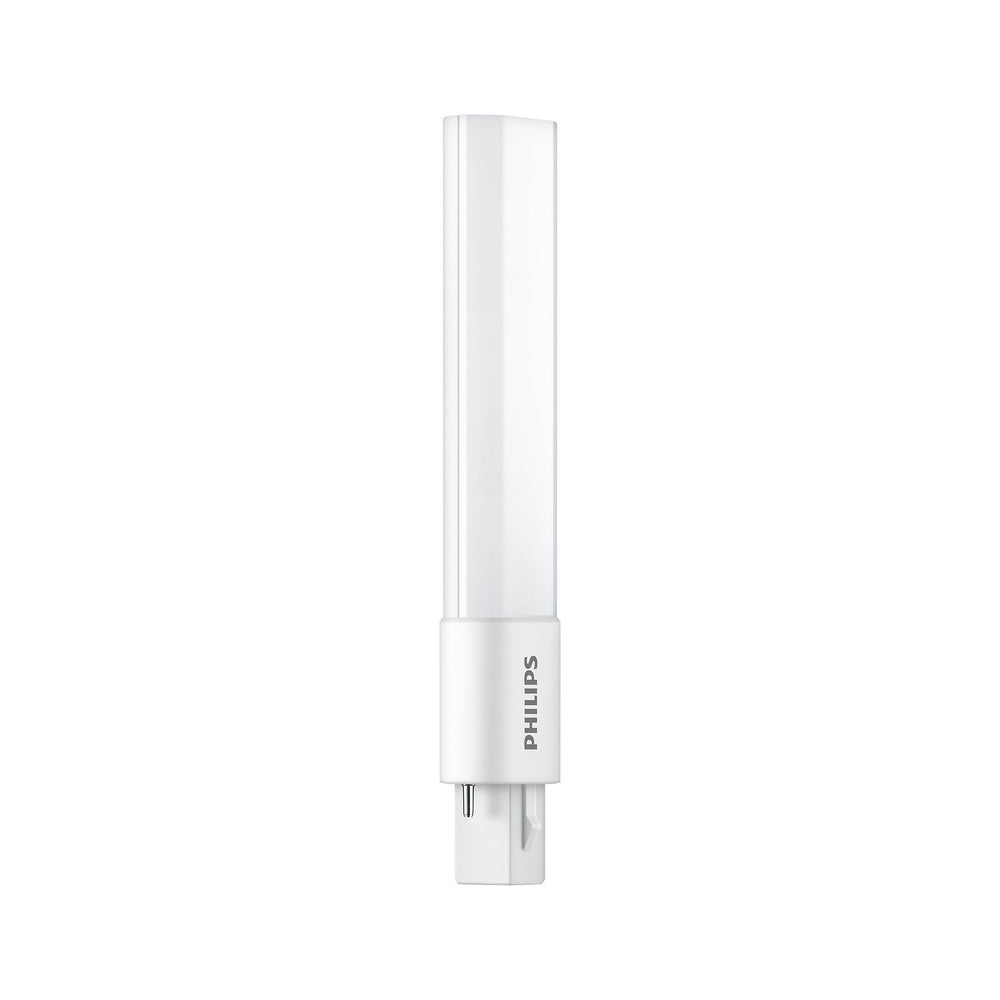 Philips CorePro LED PLS 5W 3000K G23 2-Pin Lamp, 520 lumens, 220-240V, EM/Mains compatible