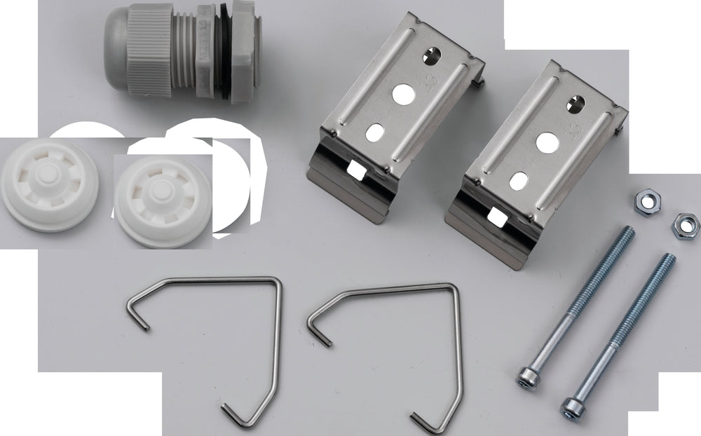 Ledvance Damp Proof LED Luminaire 1500mm 46W 3000K 5750 lumens IP65 IK08 Gray Surface or Suspended Mount