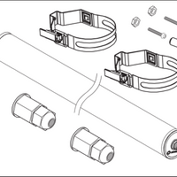Ledvance Damp Proof Special 1200 Réglette LED 22W 4000K Blanc neutre IP67 IP69K 2800 lumens IK06 Montage en surface