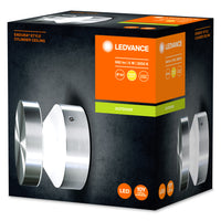 Ledvance ENDURA Style Cylinder Plafonnier LED Extérieur 6W 3000K IP44 Acier Inoxydable