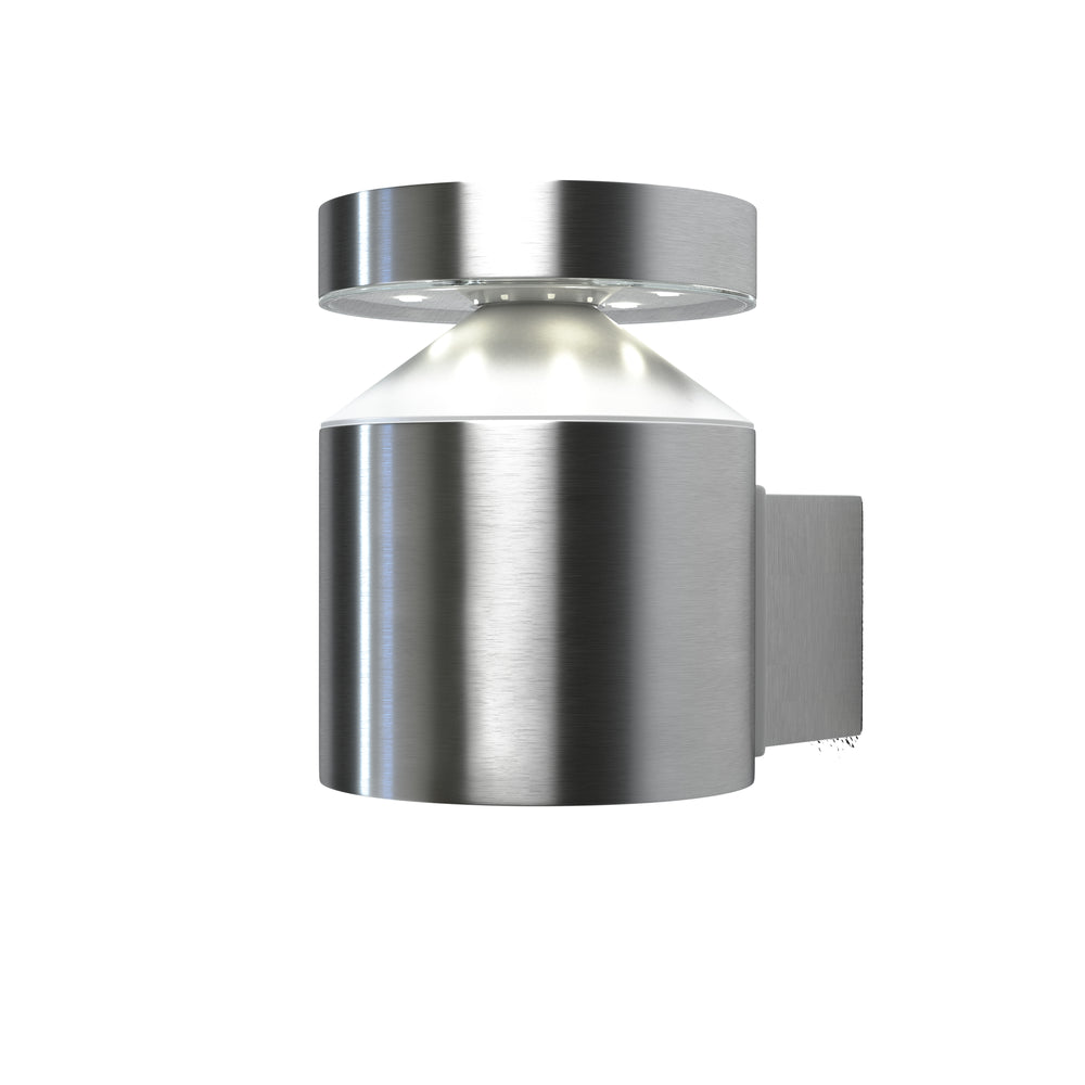 Ledvance ENDURA Style Applique Murale Cylindre LED 6W 3000K IP44 Acier Inoxydable Montage Mural Extérieur