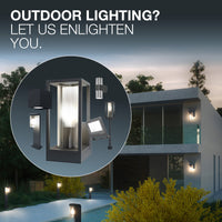 Ledvance ENDURA Style Shield Applique Murale Carrée LED 11W 3000K Gris Foncé IP44 IK05 Montage en Saillie Extérieur