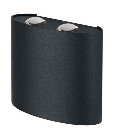 Applique murale LED Ledvance ENDURA Style UpDown Deco II 11W 3000K Gris Foncé IP44 éclairage extérieur