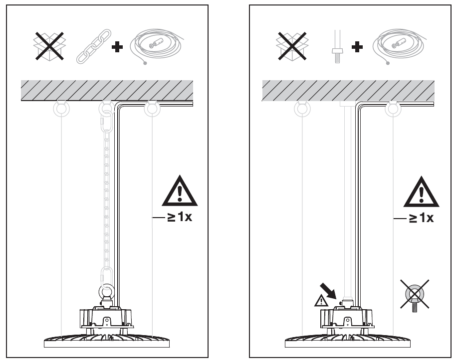 Ledvance HIGH BAY DALI GEN 5 LED 75W 4000K 13275 lumens 70° Noir IP66 IK10 Aluminium Éclairage Industriel