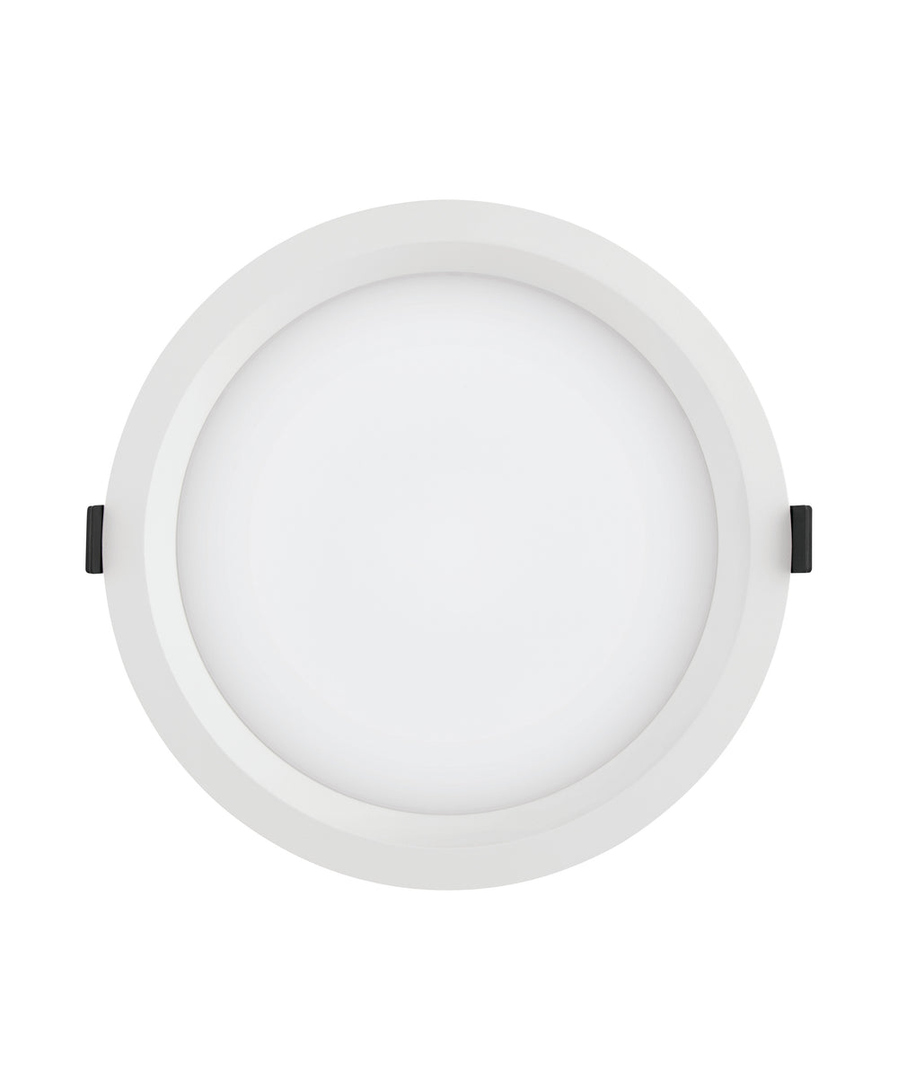 Ledvance Downlight LED 200mm 20W/25W/30W 3000K/4000K 2400-3600 lumens CRI 90 IP44/IP20 Aluminium blanc
