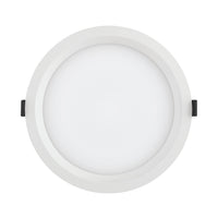 Ledvance Downlight LED 200mm 20W/25W/30W 3000K/4000K 2400-3600 lumens CRI 90 IP44/IP20 Aluminium blanc