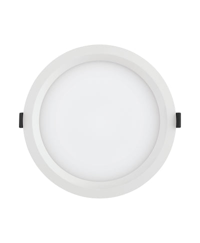 Ledvance Downlight LED 200mm 20W/25W/30W 3000K/4000K 2400-3600 lumens CRI 90 IP44/IP20 Aluminium blanc