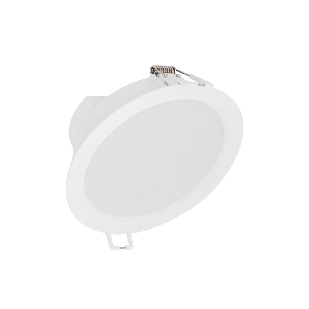 Ledvance Spot LED Encastré IP44 8W 3000K 800 lumens 115mm Blanc Plafonnier Encastré