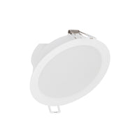 Ledvance LED Downlight IP44 8W 6500K 800 lumens Plafonnier encastré Blanc Ø115mm