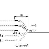 Ledvance LED surface flat round ceiling wall light 19W 2660 lumens 3000K 4000K IP54 IK08 White