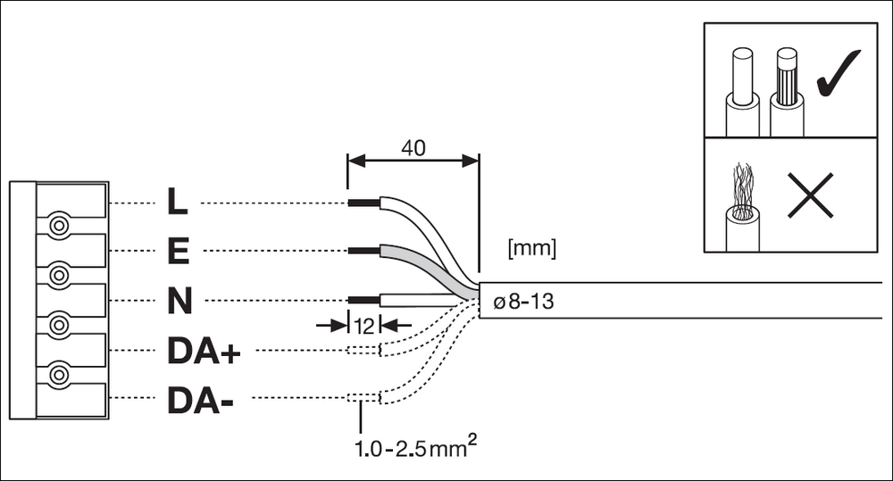 Ledvance LED surface flat round ceiling wall light 19W 2660 lumens 3000K 4000K IP54 IK08 White