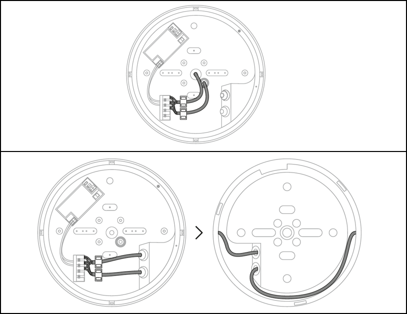 Ledvance LED surface flat round ceiling wall light 19W 2660 lumens 3000K 4000K IP54 IK08 White