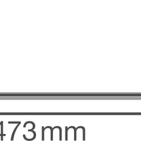 Ledvance LINEAR COMPACT HIGH OUTPUT luminaire LED en saillie 25W 3000K 2500 lumens 1473mm Blanc IP20