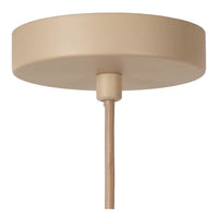 Lucide CORINA suspension LED Ø50cm, E27, dimmable, 40W, 230V, hauteur réglable, design moderne crème