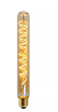 Lucide LED filament lamp E27 10.5W 3000K 1521 lumens dimmable amber glass IP20 CE RoHS