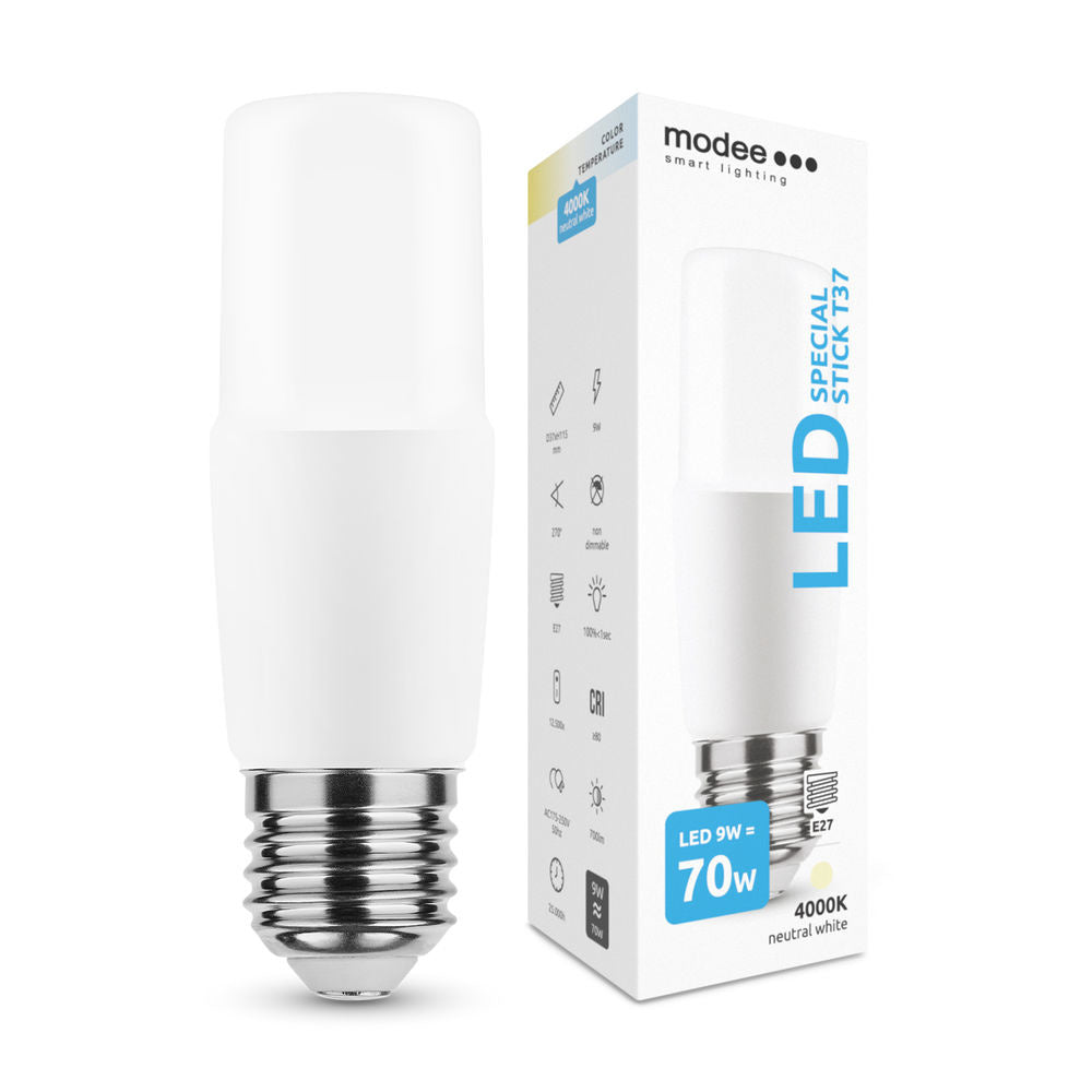 Lampe LED Tsong E27 10.5W 3000K blanc chaud, IP20 CRI 80, remplace 1250W, certifiée CE RoHS
