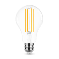 Modee Ampoule LED Filament Globe A70 E27 12W 2700K 1521 lumens 360° Verre IP20 Blanc Chaud