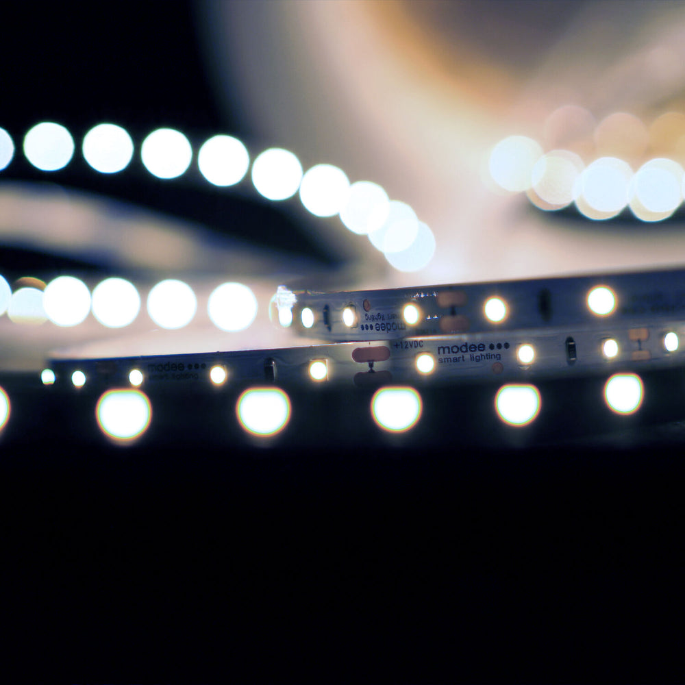 Modee Bande LED DC12V 4.8W/m 60LED/m 540 lumens IP20 6000K 90CRI largeur 8mm Éclairage Intelligent