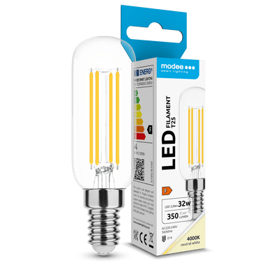 Modee Filament LED Tube T25 3.5W E14 4000K 350 lumens 360° Ampoule en verre IP20 >80CRI