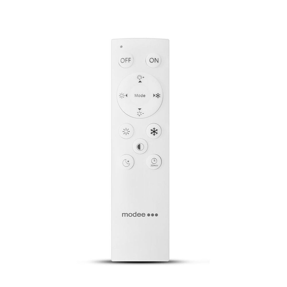 Modee LED Ceiling Lamp 2x48W 3CCT 2700K-6500K 9120 lumens IP20 Ø510x75mm Brown with remote control