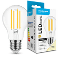 Ampoule LED Filament Modee A60 8W E27 4000K 1055 lumens 360° Verre gradable IP20