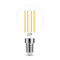 Ampoule LED Filament Modee G45 Mini Globe 4W E14 2700K 470 lumens 360° Verre Non Dimmable