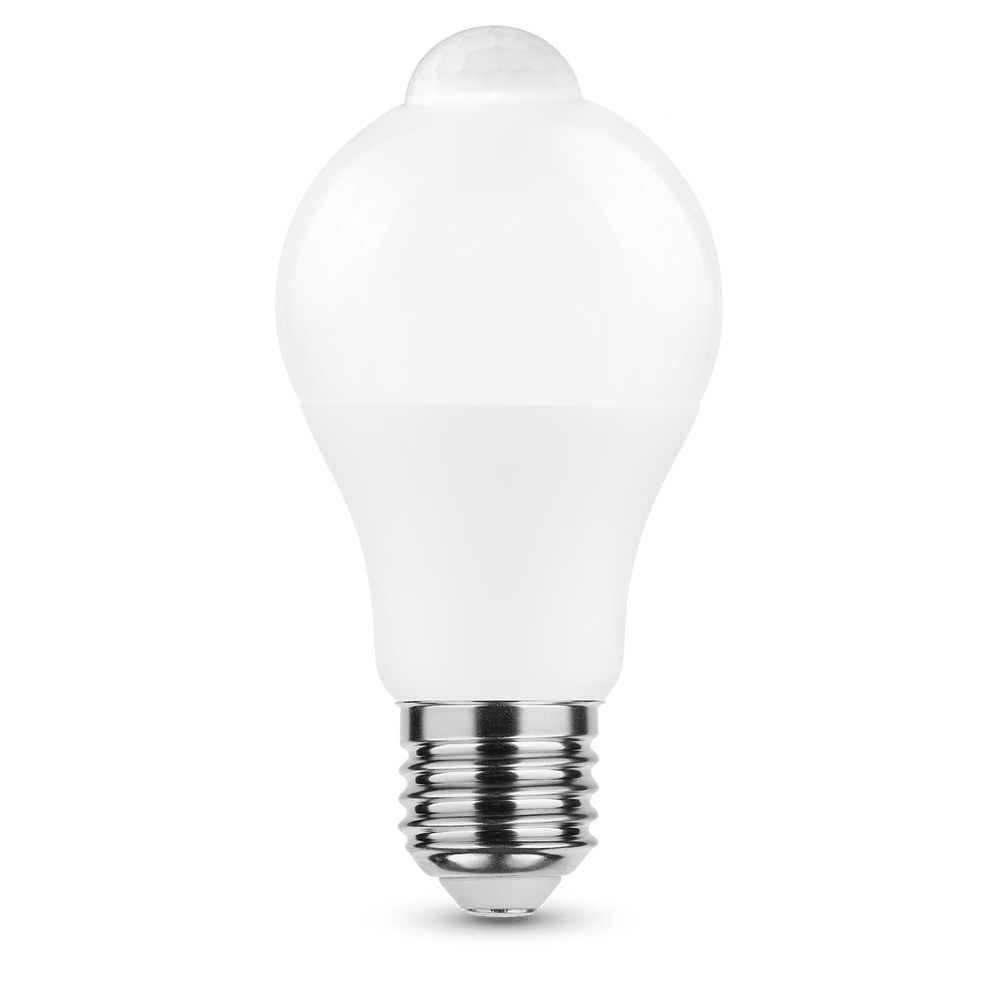 Modee LED Globe Intelligent A60 8.8W E27 4000K 806 lumens Ampoule avec capteur PIR faisceau 200° IP20