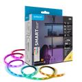 Modee Bande LED Intelligente 12W 3M IP20 avec Télécommande, Capteur, RGB + 2700K 480 lumens pour éclairage flexible