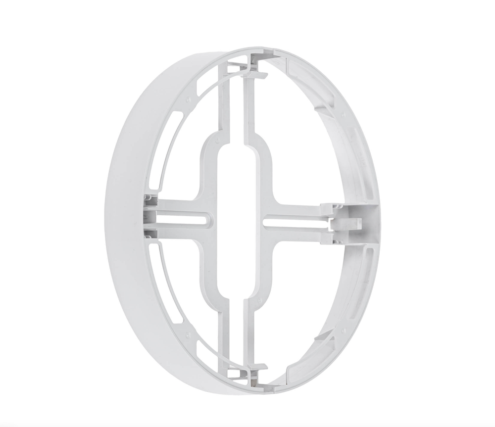 Plafonnier LED Spectrum rond 18W 3000K 1800 lumens IP20 Blanc montage en saillie ou encastré