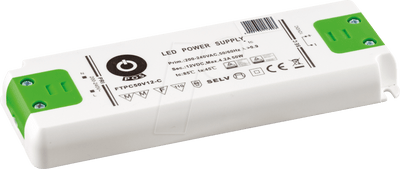 Adaptateur d'alimentation LED GLP 12V 50W 4.2A IP67 étanche éclairage