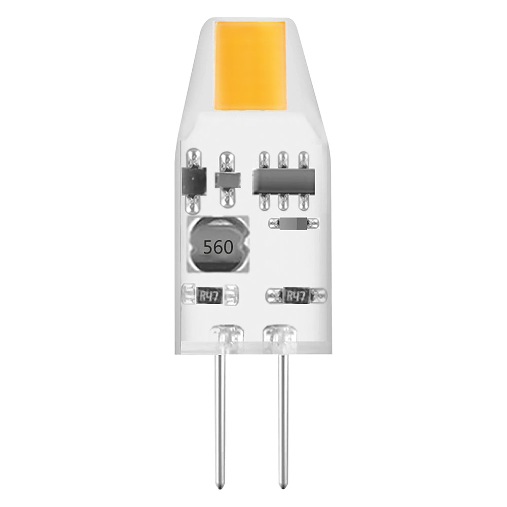 OSRAM LED G4 Pin Micro 12V 1W 2700K Clair Blanc Chaud 100 lumens 300° Non-Variable Lampe IP20