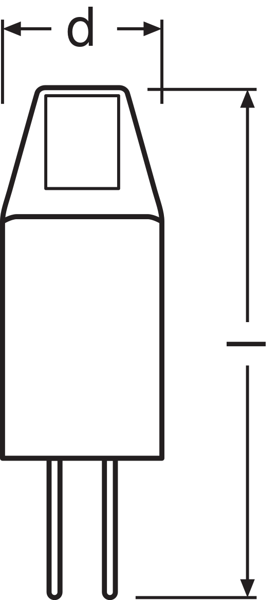 OSRAM LED G4 Pin Micro 12V 1W 2700K Clair Blanc Chaud 100 lumens 300° Non-Variable Lampe IP20