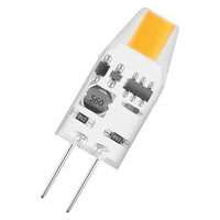OSRAM LED G4 Pin Micro 12V 1W 2700K Clair Blanc Chaud 100 lumens 300° Non-Variable Lampe IP20
