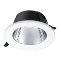 Philips DN070B LED downlight 12W 220-240V 3000K 1200 lumens 60° beam Black round cutout 150mm IP20/54 CRI 80