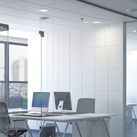 Philips DN070B LED downlight 24W 3000K 2400 lumens 220-240V Ø200mm Black IP20/54 UGR19