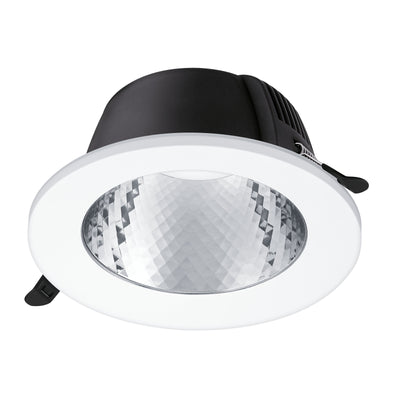 Philips DN070B Downlight LED 24W 3000K 2400 lumens 220-240V Ø200mm Noir IP20/54 UGR19