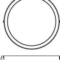 Philips Ledinaire SlimDownlight plafonnier LED 19W 3000K 2000 lumens Blanc 225mm IP20