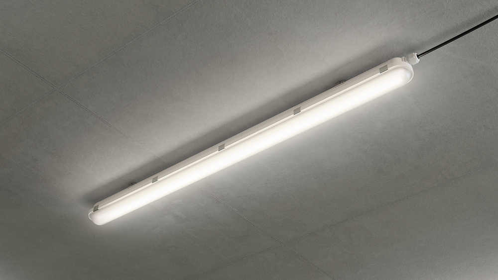 Philips WT120C G2 LED Réglette étanche 25.5W 4000K 3400 lumens IP65 IK08 1515mm Gris PSU